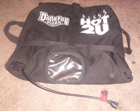 The bags are made of vinyl with cotton insulation Bags are