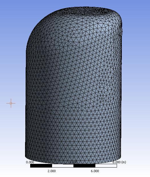 1120, Page 5 Inlet Fig. 4a Fig. 4b PT 1 PT 2 Outlet Fig. 4c Figure 4. a) FEM model of the reciprocation compressor shell. b) FEM model of the intake plenum inside the compressor shell model.