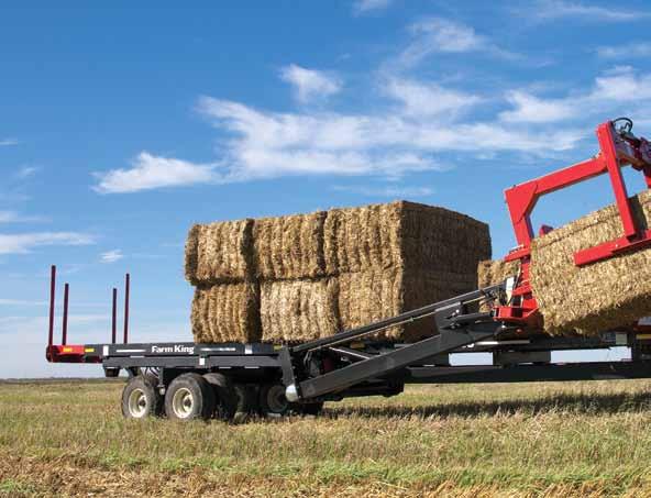 if the pusher senses resistance from a heavier-than average bale during regular operation, it automatically shifts to low for five seconds to provide more power to push the bale.