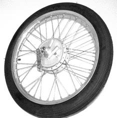 (left-side drivetrain) xi 143 147 143-A 147-A Front Steel Wheel 16
