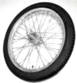Tire and Tube) 142 142-A Front Alloy Mag 16 inch (without Tire and