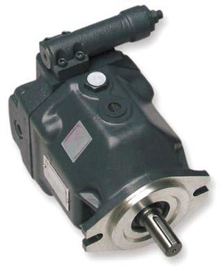 AR Series AXIAL PISTON PUMP FEATURES For the control section, a unique cartridge structure is incorporated.