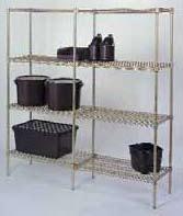shelving Add-On Unit Kits Increase the size of a Starter shelving unit with an Add-on Kit Add-On units can be attached end-to-end, turn corners at 90 or attach anywhere on another shelving unit Kits