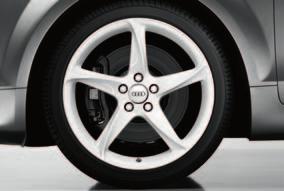 Audi wheel and tire packages feature brand-name, factory-approved tires mounted on Audi Genuine Alloy Wheels. Package offerings are subject to change without notice.