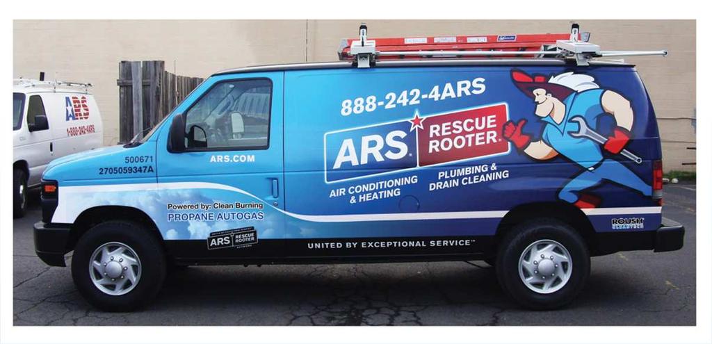 American Residential Services LLC Decision: Propane Autogas Meets All Requirements We re a Ford Fleet