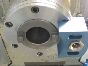 Never assume the TMA Nozzle will clear all portions for CNC Tool changer guarding or machine columns. Consult CNC machine manufacturer drawings and / or verify all clearances via mock up tool.