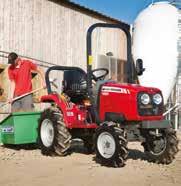 05 MF 1520 MF 1525 MF 1529 MF 1532 MF 1740 MF 1747 FROM MASSEY FERGUSON The ideal choice for small-scale farming operations which require a more compact and versatile tractor.