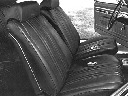 1962-72 Seat Divider Insulation (Pair)...$12.95 1962-72 Bucket Seat Bracket for Converting Bench to Bucket (Pair)...$24.95 1964-65 Seat Back Bumpers (Round) (Pair)...$4.
