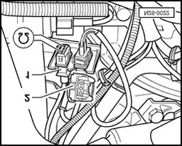 Page 20 of 25 28-17 Knock sensor, checking Special tools, testers and auxiliary items VAG 1598/18 test box Multimeter (Fluke 83 or equivalent) VW 1594 connector test kit Wiring diagram Test sequence