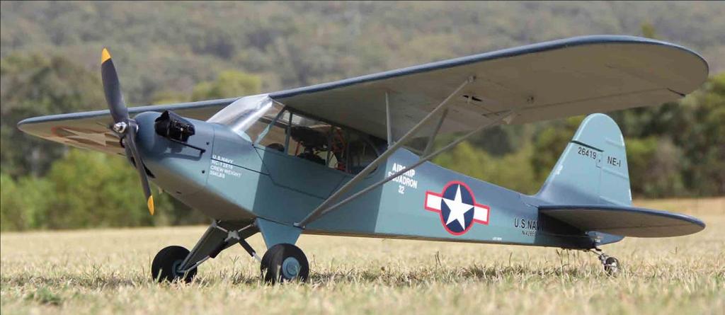 INTRODUCTION Thank you for purchasing H-king s Piper J3 Navy Cub Electric R\C airplane, Piper is a Propeller airplane which is ideal for the beginners, seasoned flyer s and scale enthusiasts.
