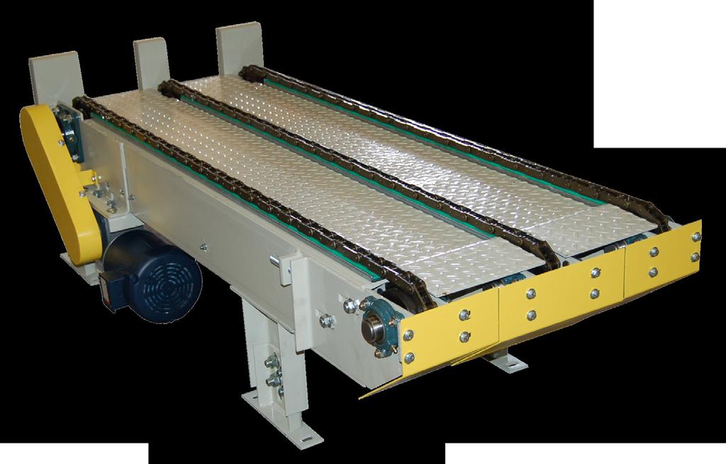 MODEL 680 MULTI-STRAND CHAIN CONVEYOR The Model 680 Multi strand chain conveyor is used to convey products