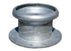 INCLUDED Galvanized Flanged