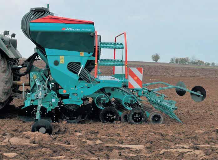 CULTILINE HR and HRW: the ideal partners for the XEOS range The versatility of this power harrow is well-established.
