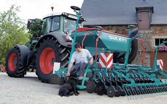XEOS : A breath of fresh air With its XEOS range, SULKY is breathing new life into pneumatic seed drills.