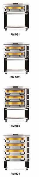 Electric Pizza Ovens FULL SIZE, versatile and high efficient stone