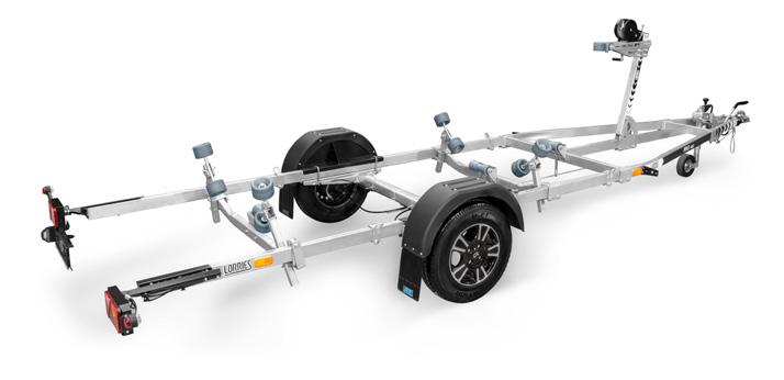 TRAILERS: PP for transporting yachts and boats CHARACTERISTICS The series of PP boat trailers - specially designed and constructed for transporting yachts and boats.