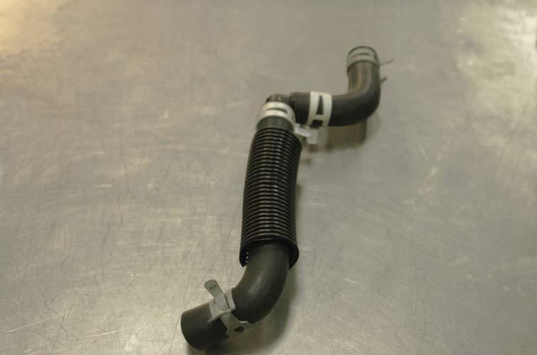 99. Use two provided 4 x 18 x 5/8 90 elbow hoses and the provided 5/8 x 5/8 90 plastic elbow (coupling) to create this replacement