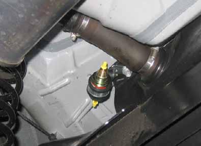 lines 5 Ensure proper installation position of metering pump 4, see "Installation Instructions.