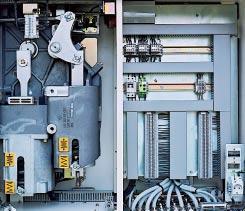 The switching device control systems are factory-tested and the switchgear is usually supplied with bay-internal cabling all the way to the neutral bay interface.