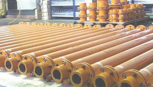 These couplings are used in the two main areas of the paper machine: the wet area and the drying end.