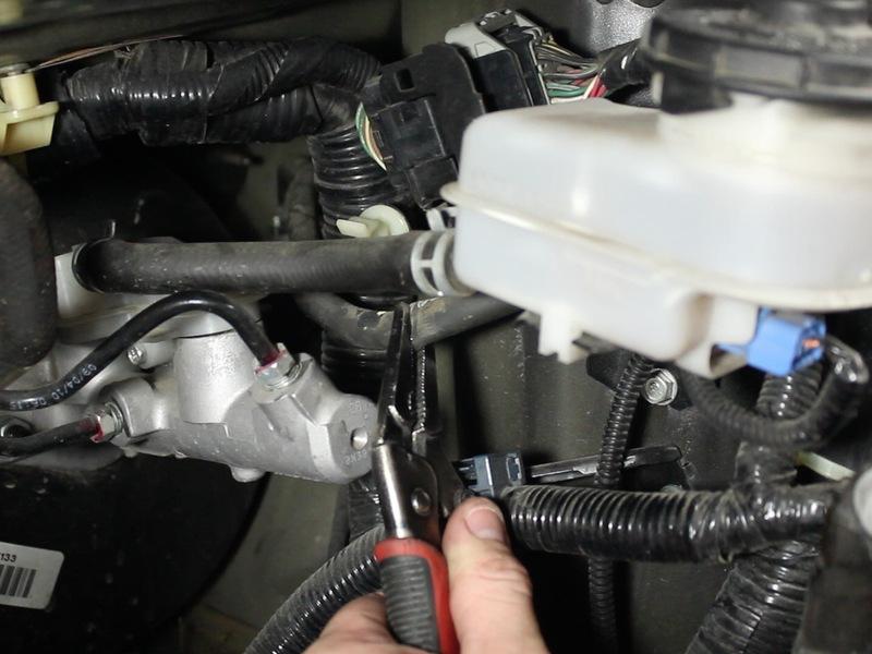 Doing this will prevent an unwanted leak of the fluid.