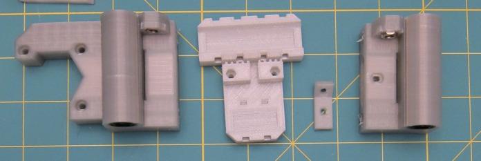 Step 2: Identify Parts These are the X axis parts - from left to