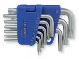5-0mm) 9pc TX Key Set (TX0-TX50) 8pc Combination Security TX/Hex Key Set (.