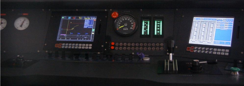 84 Computers in Railways XIV Special Contributions Figure 6: Driver control device. 3.3 Signal system and power supply system The signal simulation module (Fig.