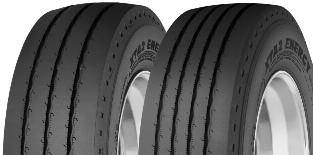 5" sizes Tread groove design helps against irregular wear and provides good wet weather performance Optimized for low