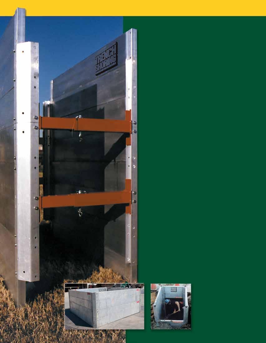 Modular Aluminum Panel Trench Shields/MAPS Modular Aluminum Panel Shields (MAPS) trench shield system is engineered for high strength, ultra-low weight, and ease of handling.