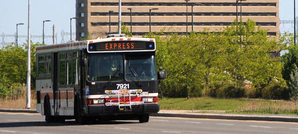 Express Bus Network 30 million annual customers 2016: create new, improved express