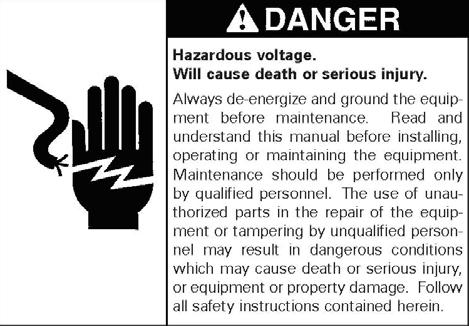 SIGNAL WORDS The signal words Danger, Warning and Caution used in this manual indicate the degree of hazard that may be encountered by the user.