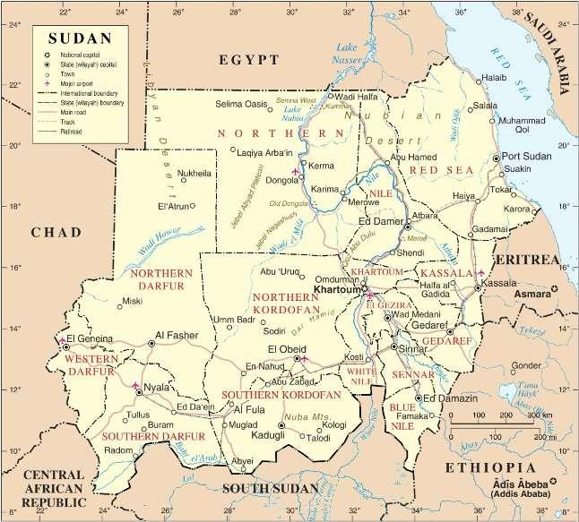 Introduction Background: Sudan has a total area of 1.88 M km2, and in 2014, total population was estimated at 35.
