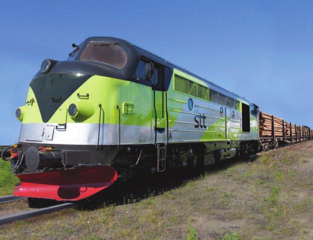This provides enhanced locomotive acceleration and maximum speed for effective train operation.