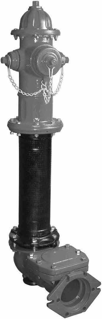 8 AWWA Dry Barrel Fire Hydrants Mueller Super Centurion 250/HS Fire Hydrant with High Security Shoe Year of Manufacture 2007 - Present Main Valve Opening Size Catalog Number Hydrant Styles 4-1/2