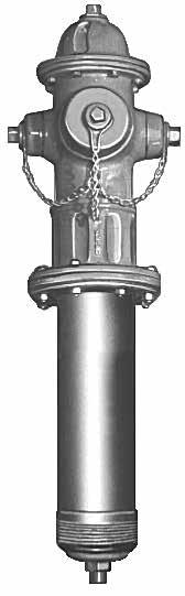 16 AWWA Dry Barrel Fire Hydrants Mueller Centurion Spin-In Fire Hydrant Year of Manufacture 1980-1987 Main Valve Opening Size Catalog Number Hydrant Styles 4-1/2 A-465 3-way 4-1/2 A-466 3-way 5-1/4