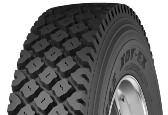 5 MICHELIN X Works XDY 30 Goodyear G282 MSD 28 Bridgestone L320 31 Tread compound offers excellent protection against aggression, chipping and scaling in mixed service Groove bottom protectors help