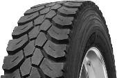 5 MICHELIN XDY 3 31 Goodyear G282 MSD 28 Bridgestone L320 31 Deep directional tread optimized for traction and mileage in severe, on/off road service Chip and cut resistant compound Excellent casing