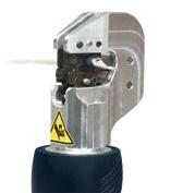 Interchangeable dies can be quickly changed to crimp non-insulated and insulated terminals up to #6 AWG Dies are the same as our hand tools crimps will be exactly the same between hand tools such as