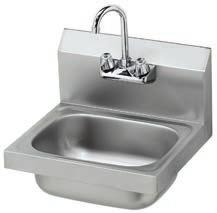 Weight: 10 lbs. Low Lead Compliant HS-9L 12 Hand Sink 255.