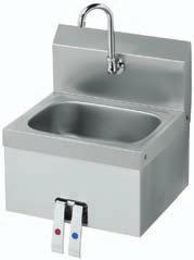 Faucet (10-400L) and drain  Low Lead Compliant 1 Wide Pedestal with Foot