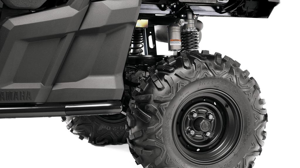 Rugged, aggressive design With its tough front-end design and compact chassis, this extreme off-roader brings an aggressive look to the off-road world.