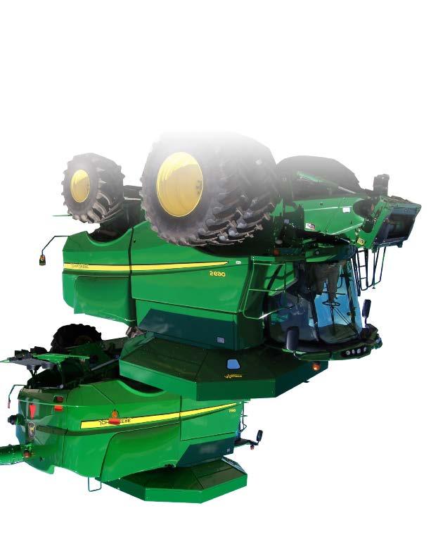 JD XL Grain Tank Extension Available only for John Deere S680 & S690 Combines (Replaces Factory Grain Tank Extension) Features Convenient fold down for