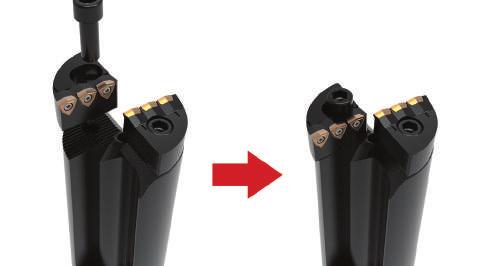 Place the drill in a pre-setter to ensure the correct diameter setting. Step 4: Tighten the mounting screw to 11-14 ft-lbf (15-19 N-m).