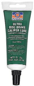 This product helps ensure that critical brake parts remain lubricated throughout the life of the brake pad. Resistant to corrosion and contaminants, it will not wash out.