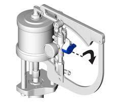 FIG. 11 FIG. 14 6. Turn catalyst pump pressure relief/recirculation valve to the pressure relief position.