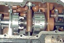 B A A multi-disk, wet clutch (A) engages and disengages the PTO independently of the traction clutch. PTO is electronically engaged by the simple pull of PTO knob by the operator.