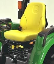 C20-300-20 4210, 4310 and 4410 Tractors 4000 TEN SEAT Thicker and softer padding on this new seat provides a smooth and comfortable ride.
