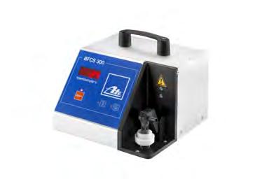 Test and inspection equipment Brake fluid test equipment BFCS 300 Benefits: Precise determination of the boiling point using the immersion heater method Can be used for all brake fluid types on a