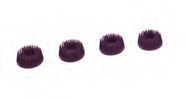 Special tools for brakes Spare brush (large grain) 4 purple spare brushes (large grain) for wheel hub cleaning set